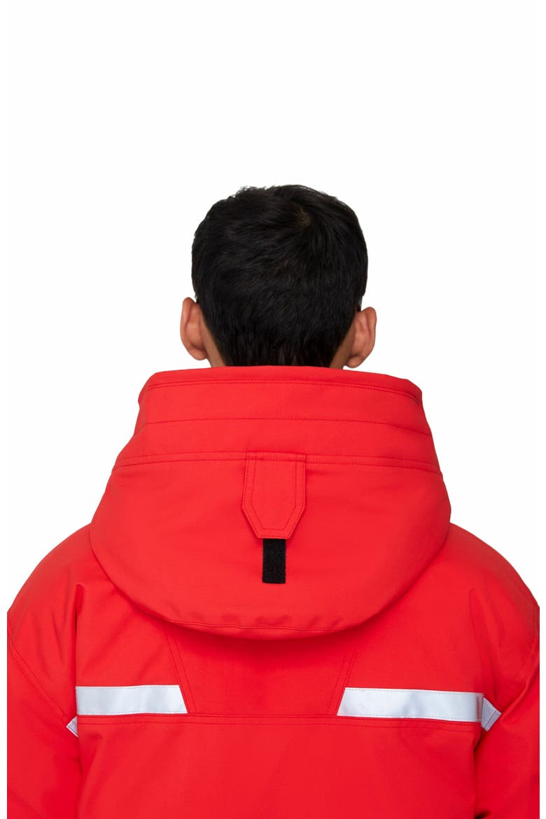 VOSTOK | Hooded Down Expedition Jacket, Alternate, color, Fiery Red