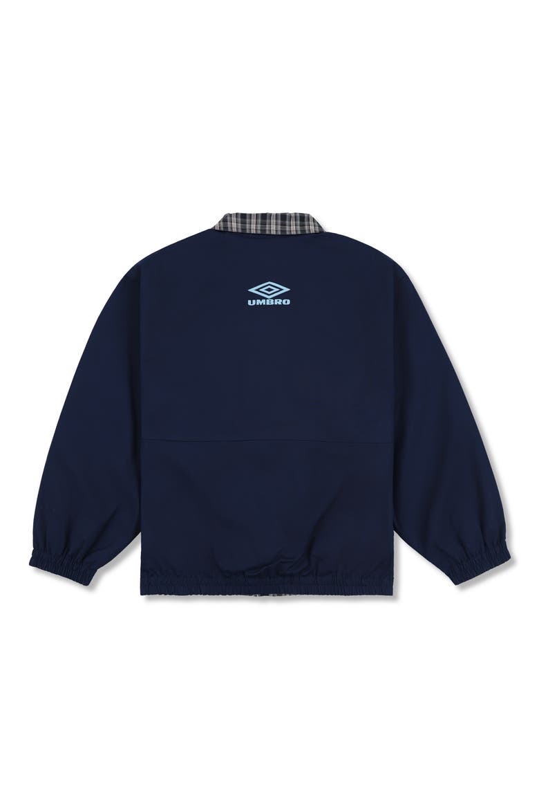 x Umbro Diamonds Reversable Quarter Zip Pullover, Alternate, color, NAVY