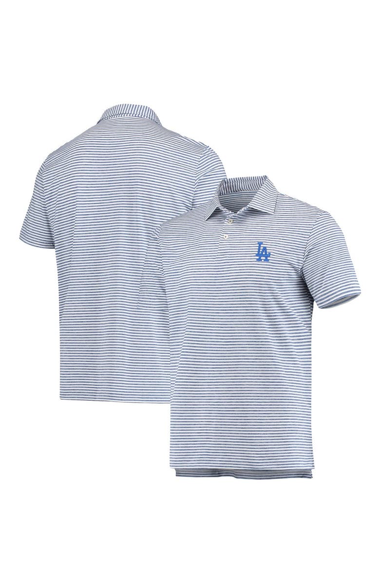 vineyard vines Men's Vineyard Vines Royal Los Angeles Dodgers Heathered Winstead Sankaty Polo, Main, color, 