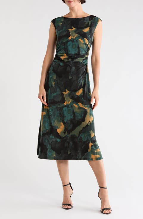 Mesh Midi Dress