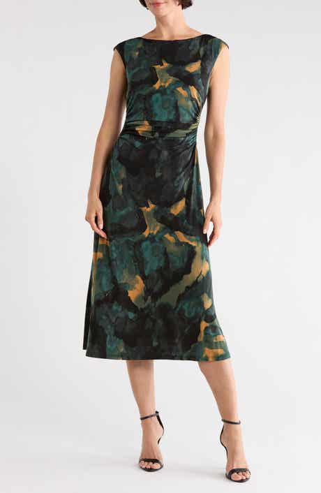 Mesh Midi Dress