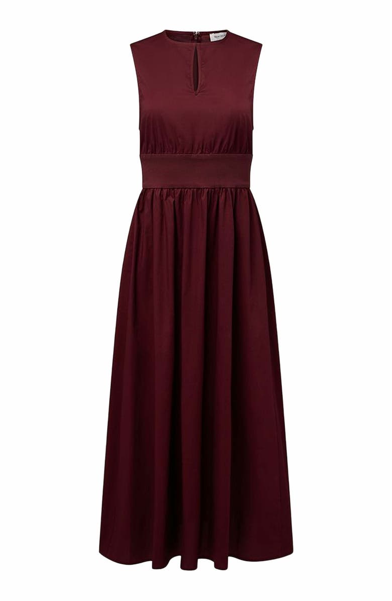 WeWoreWhat Keyhole Midi Dress, Main, color,