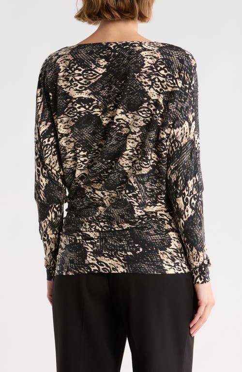 Tart Anita Asymmetric Long Sleeve Top In Multi