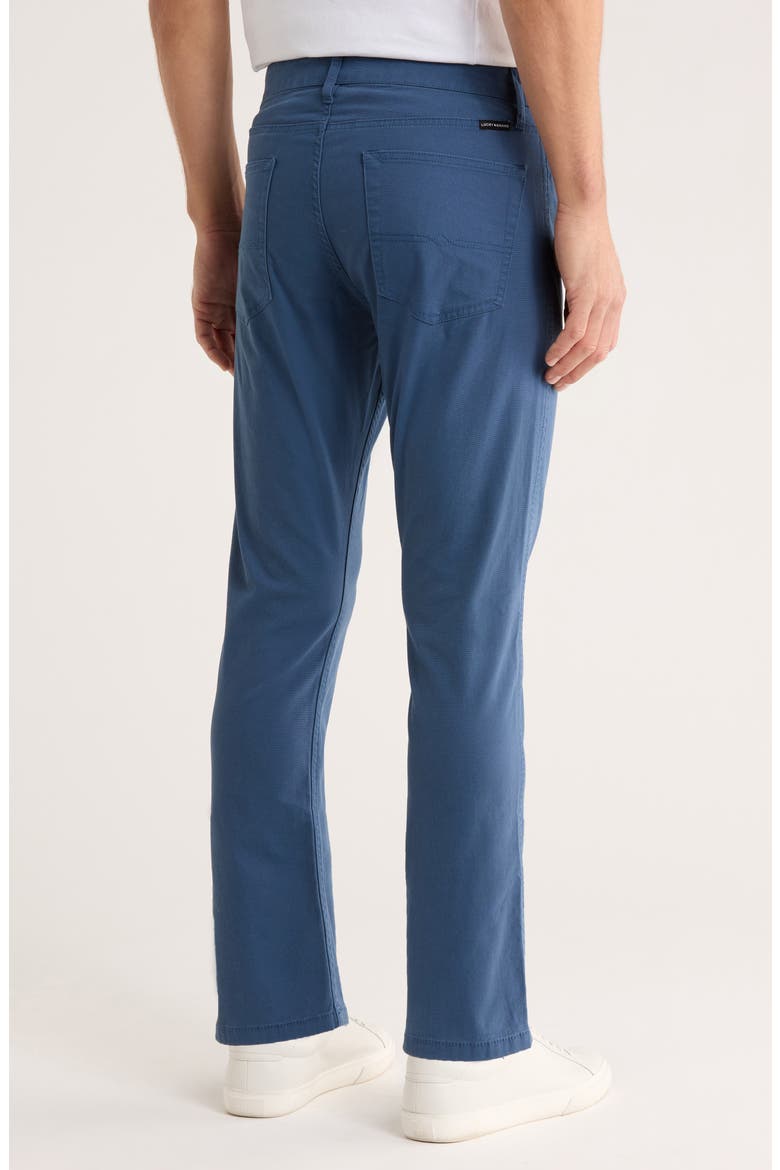 Cotton Stretch Canvas Pants, Alternate, color, DARK DENIM
