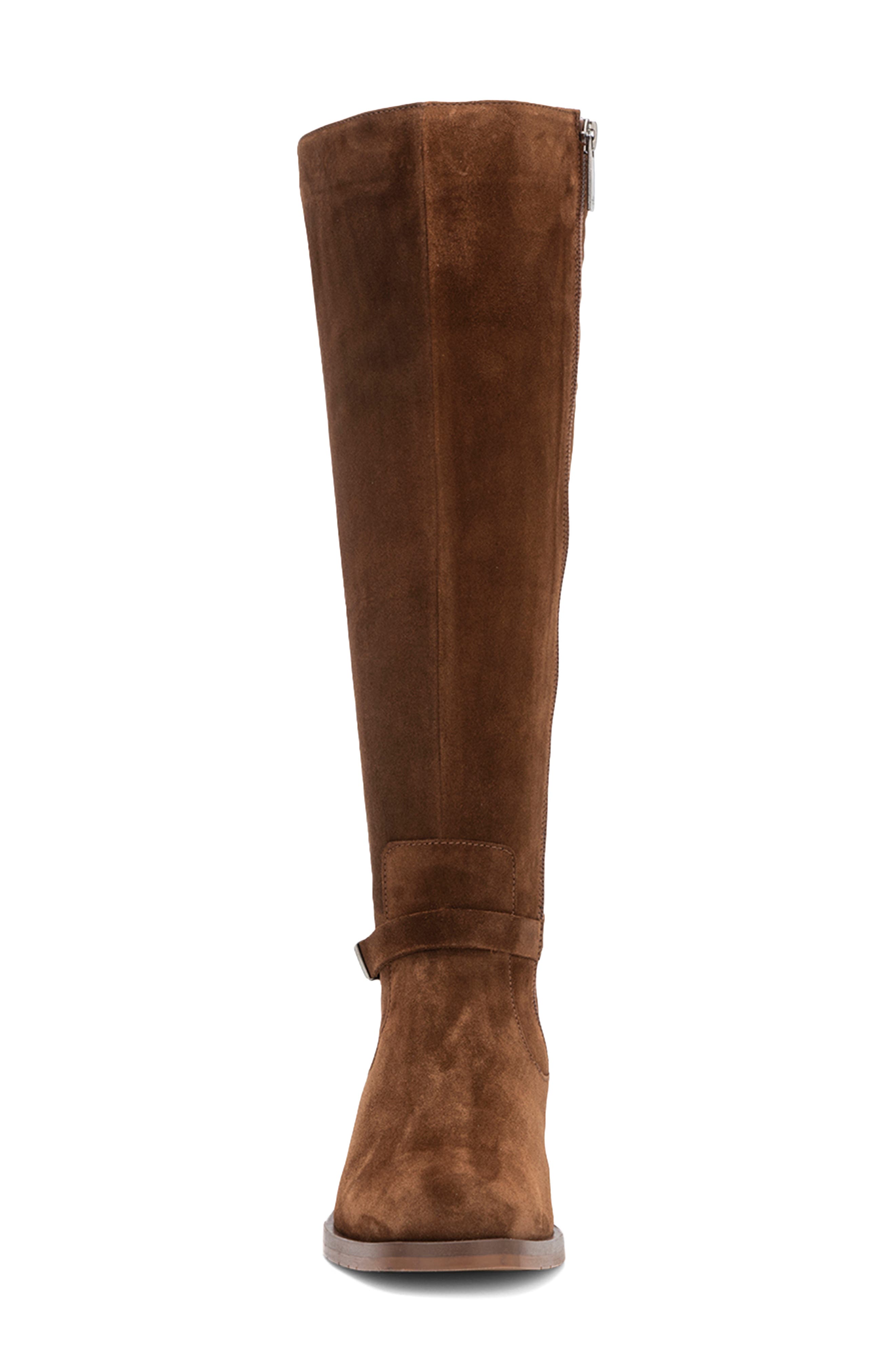 Aquatalia Luxe Suede Knee High Boot, Alternate, color, 