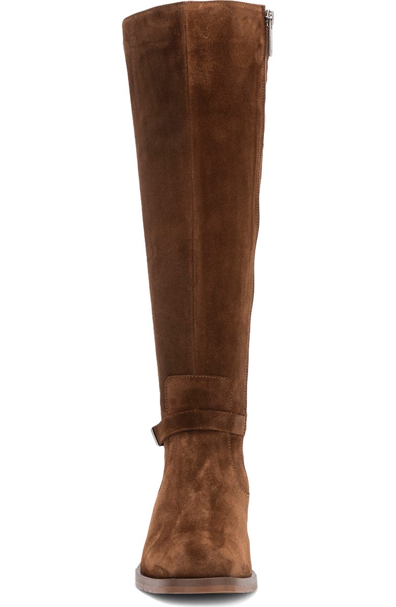 Aquatalia Luxe Suede Knee High Boot, Alternate, color,