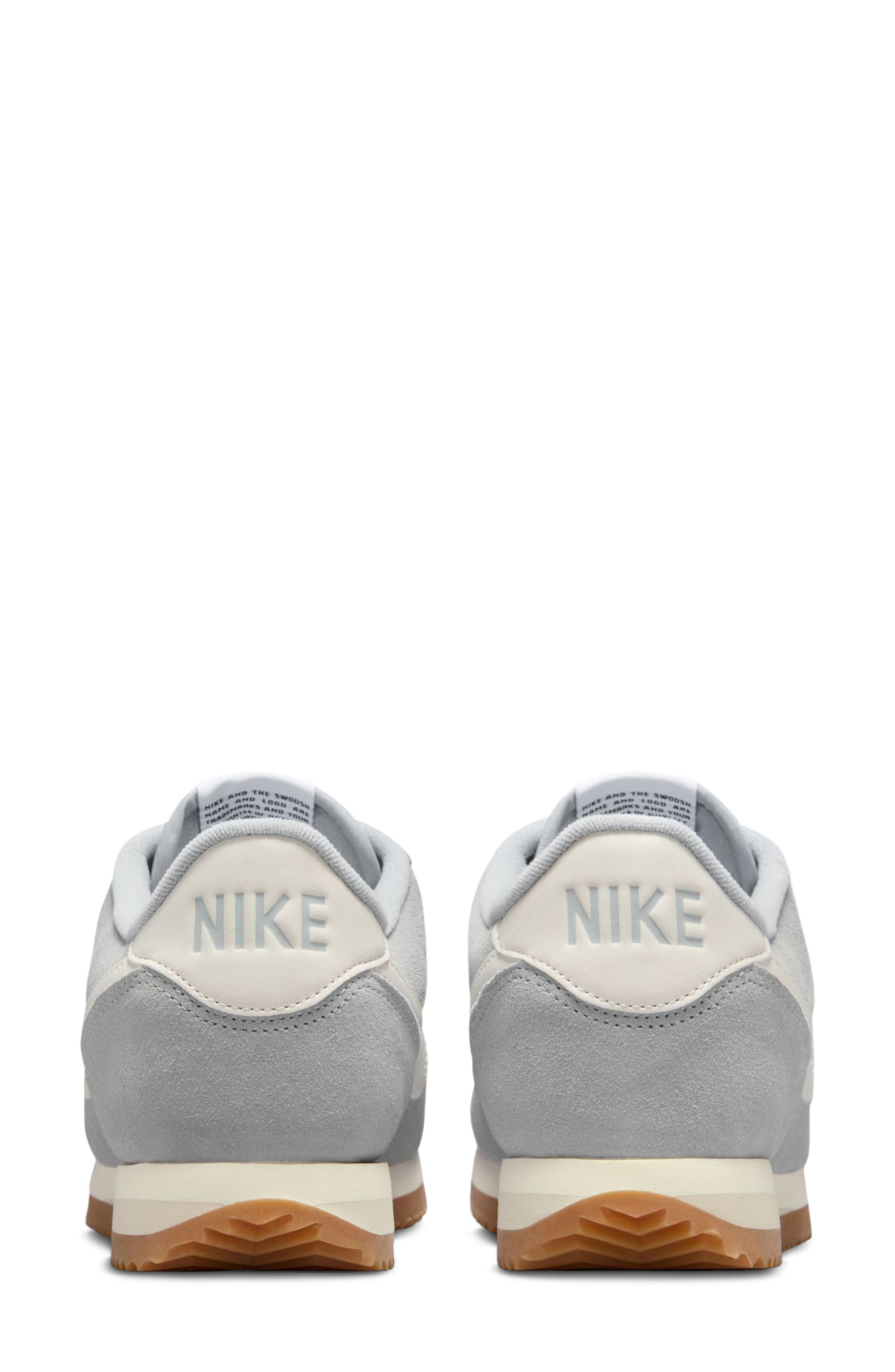 Nike Cortez Suede Sneaker, Alternate, color, Smoke Grey/ Light Brown/ Sail