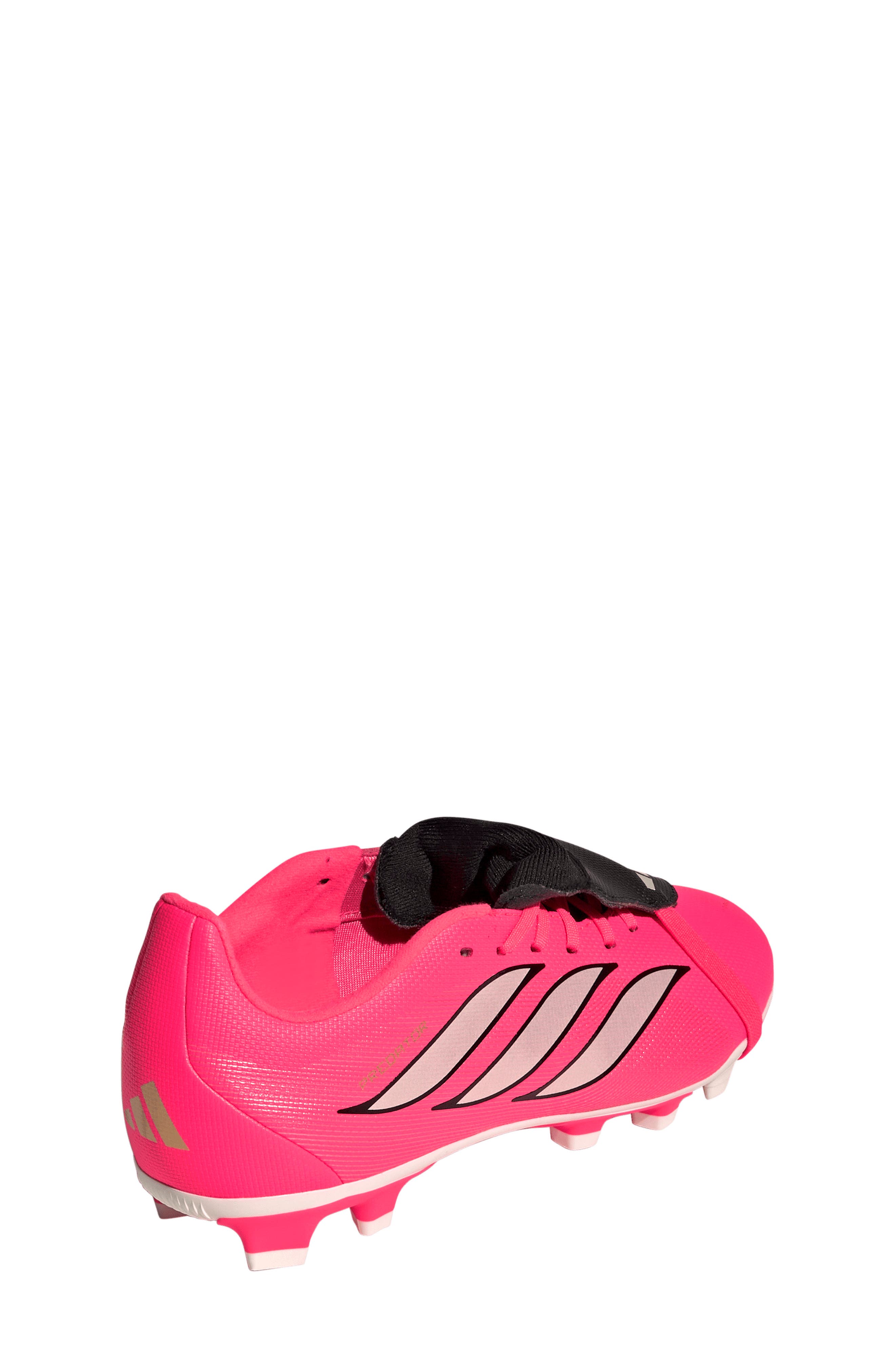 Kids' Predator Club Firm Ground/Multiground Soccer Cleat, Alternate, color, TURBO/ CHROME/ BLACK