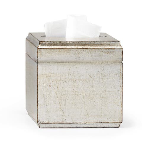 York Silver Tissue Cover