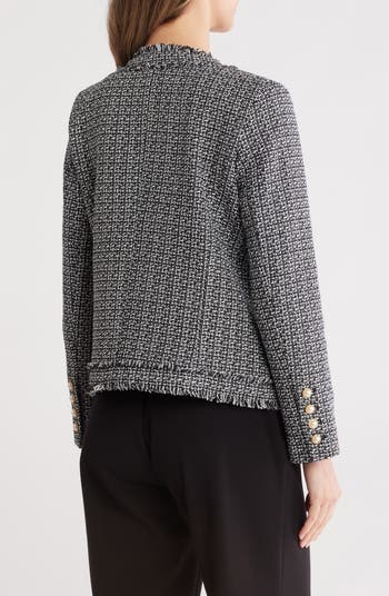 【nanette lepore】ツイード　ジャケット Nanette Lepore Bouclé Tweed Jacket | Nordstromrack