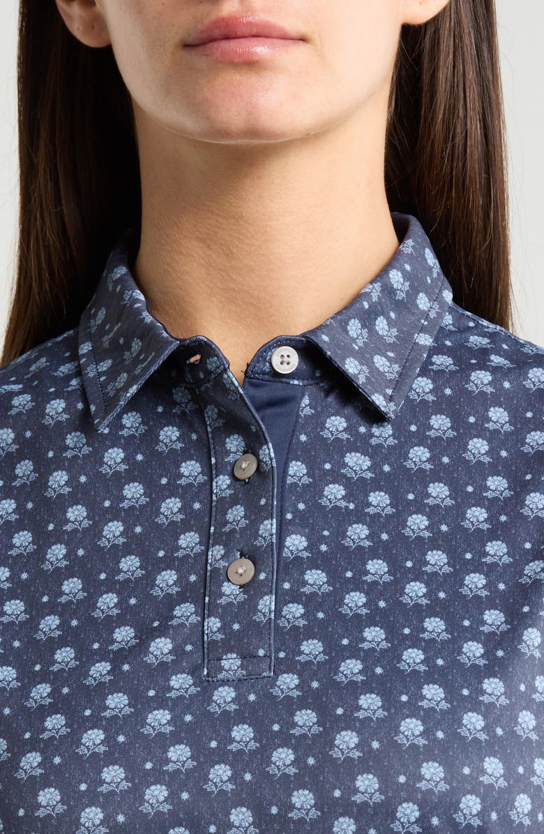 Swannies Bethany Sleeveless Golf Polo, Alternate, color, Navy