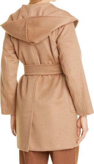 【関税＆送料込み】Max Mara Rialto Camel Wool Robe Coat Camel robe coat, camel | 