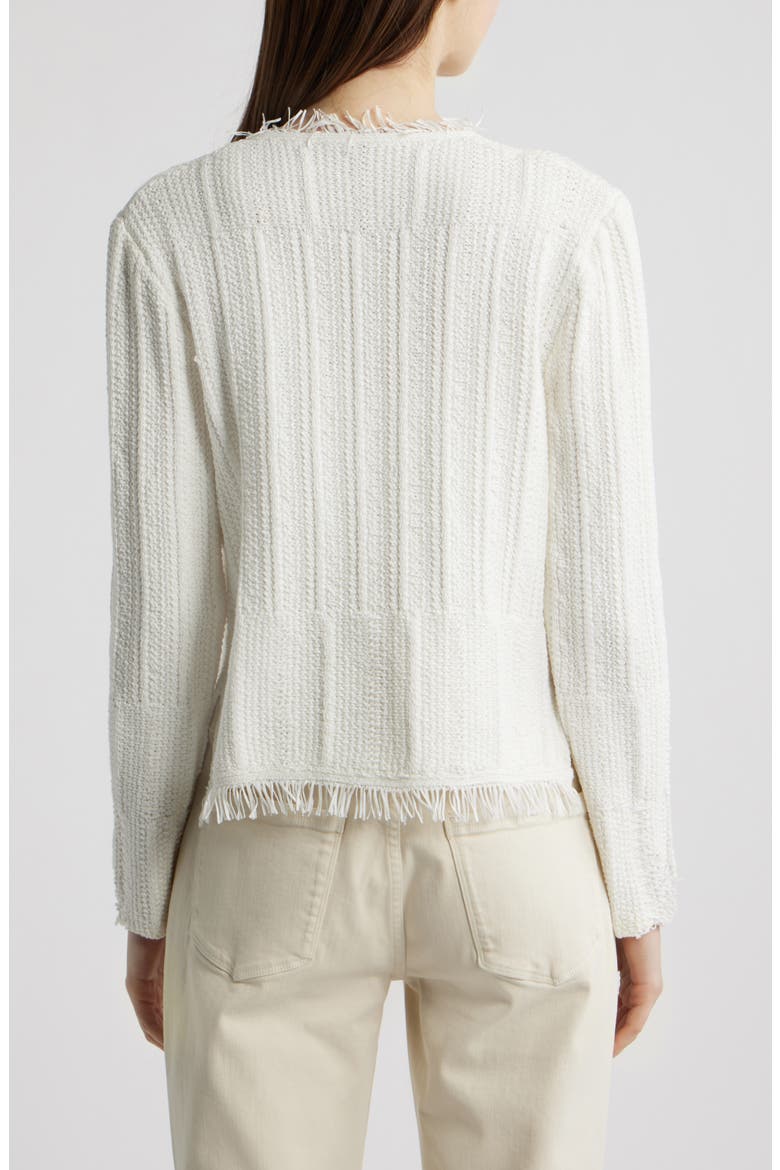 Marlee Fringe Cardigan, Alternate, color, IVORY