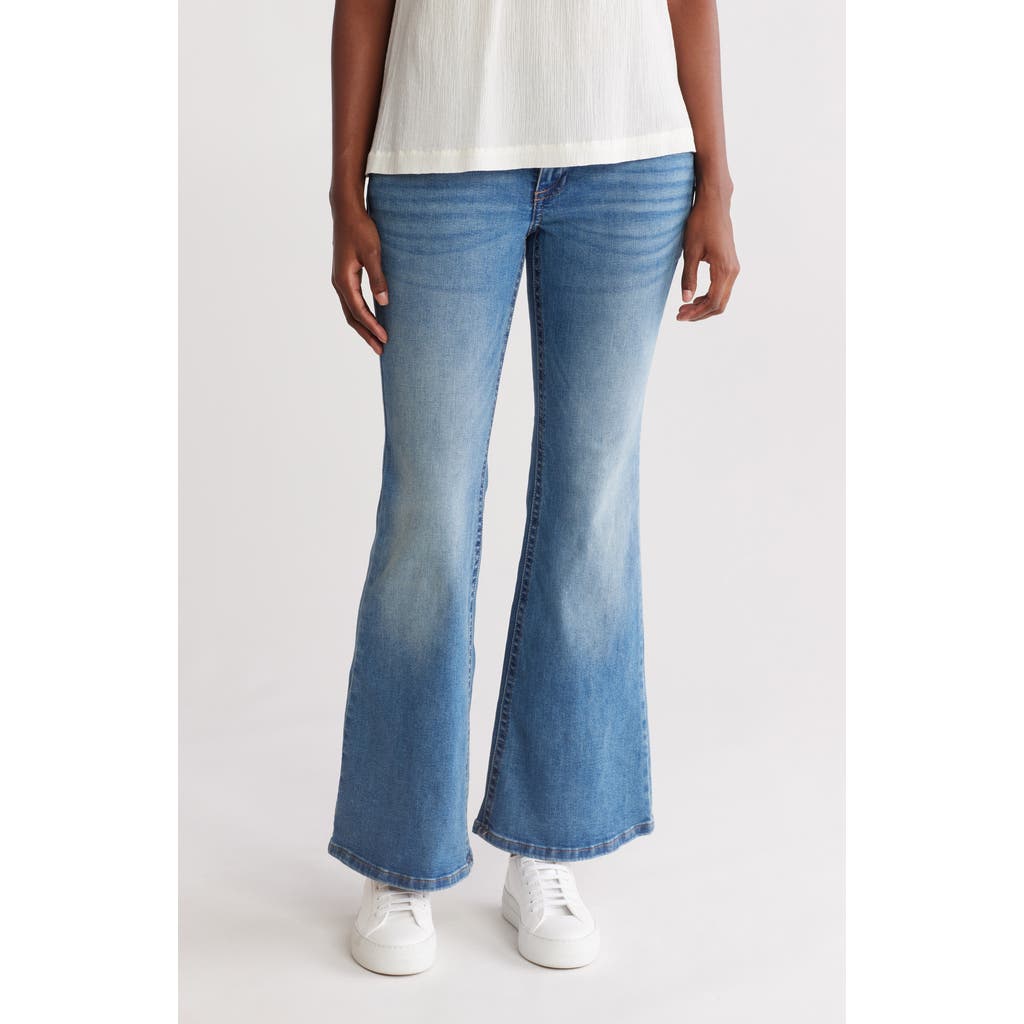 Shop Lucky Brand Low Rise Flare Leg Jeans In Wild Light