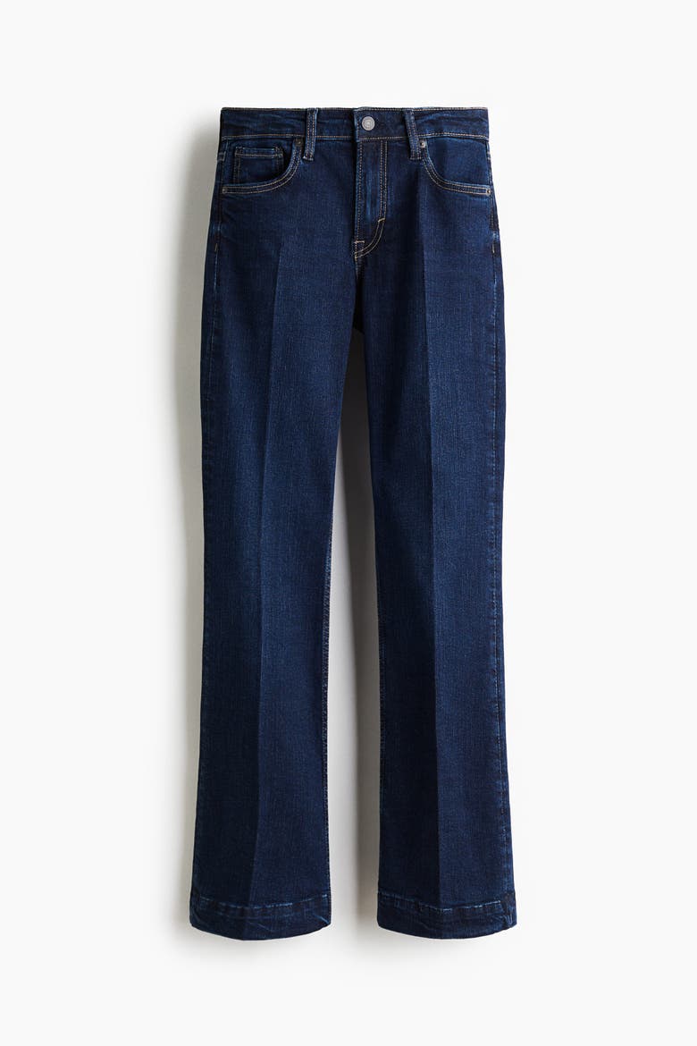 Bootcut Regular Jeans, Alternate, color, Dark denim blue