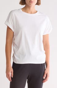 Z by Zella Vintage Wash Ruched T-Shirt