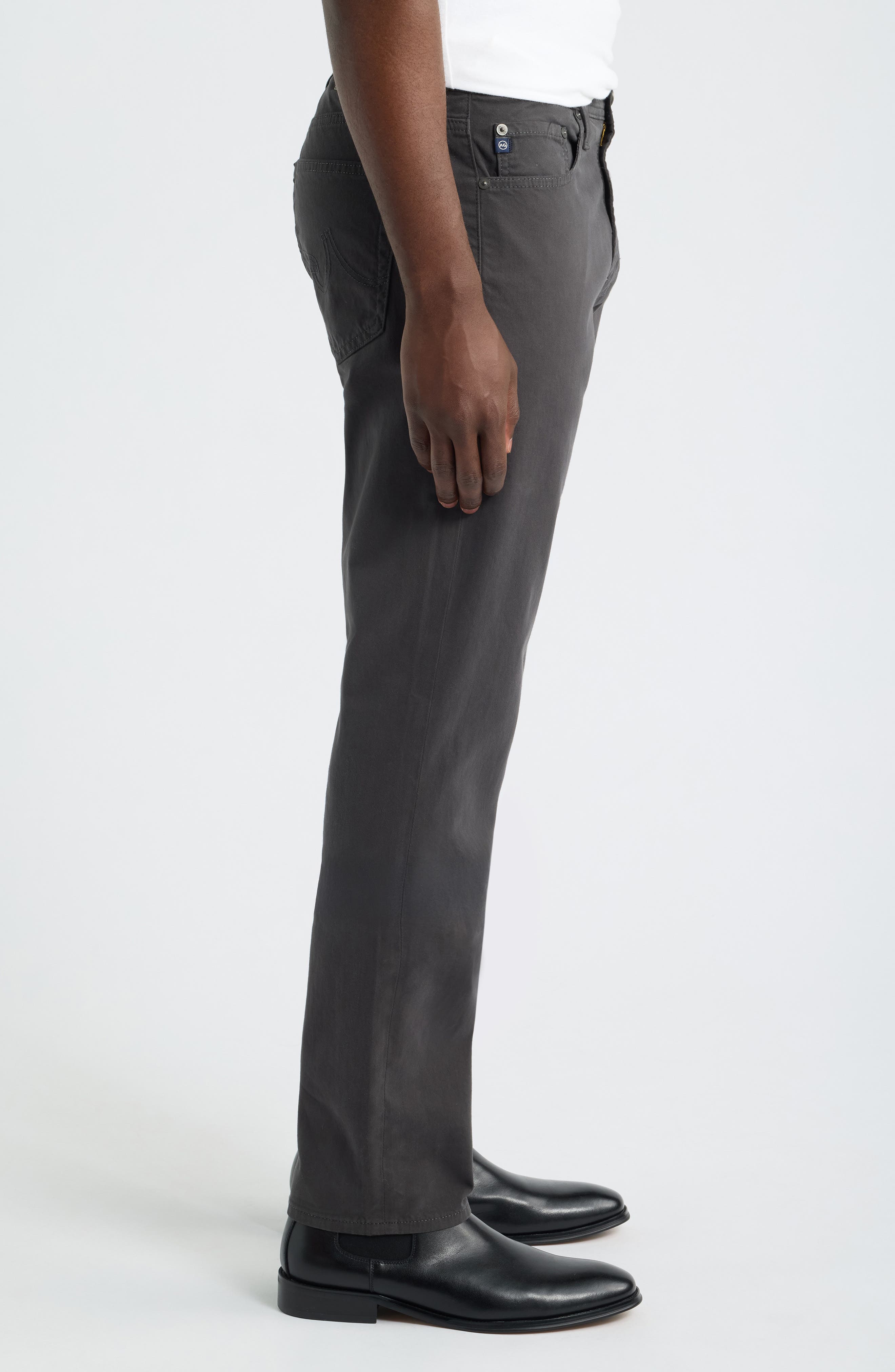 Мужские брюки AG Everett Stretch Sateen Slim Straight Pants — фото 3