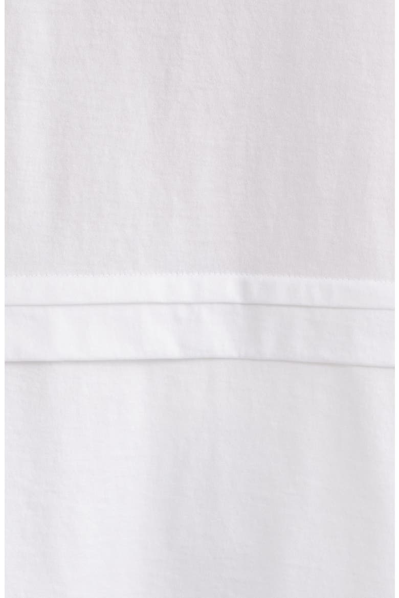 Step Pleat Organic Pima Cotton Tank, Alternate, color, WHITE