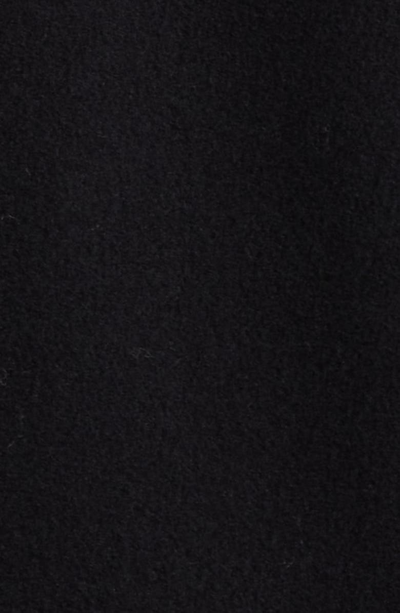 Fleurette Charlie Wool Coat, Alternate, color, Black