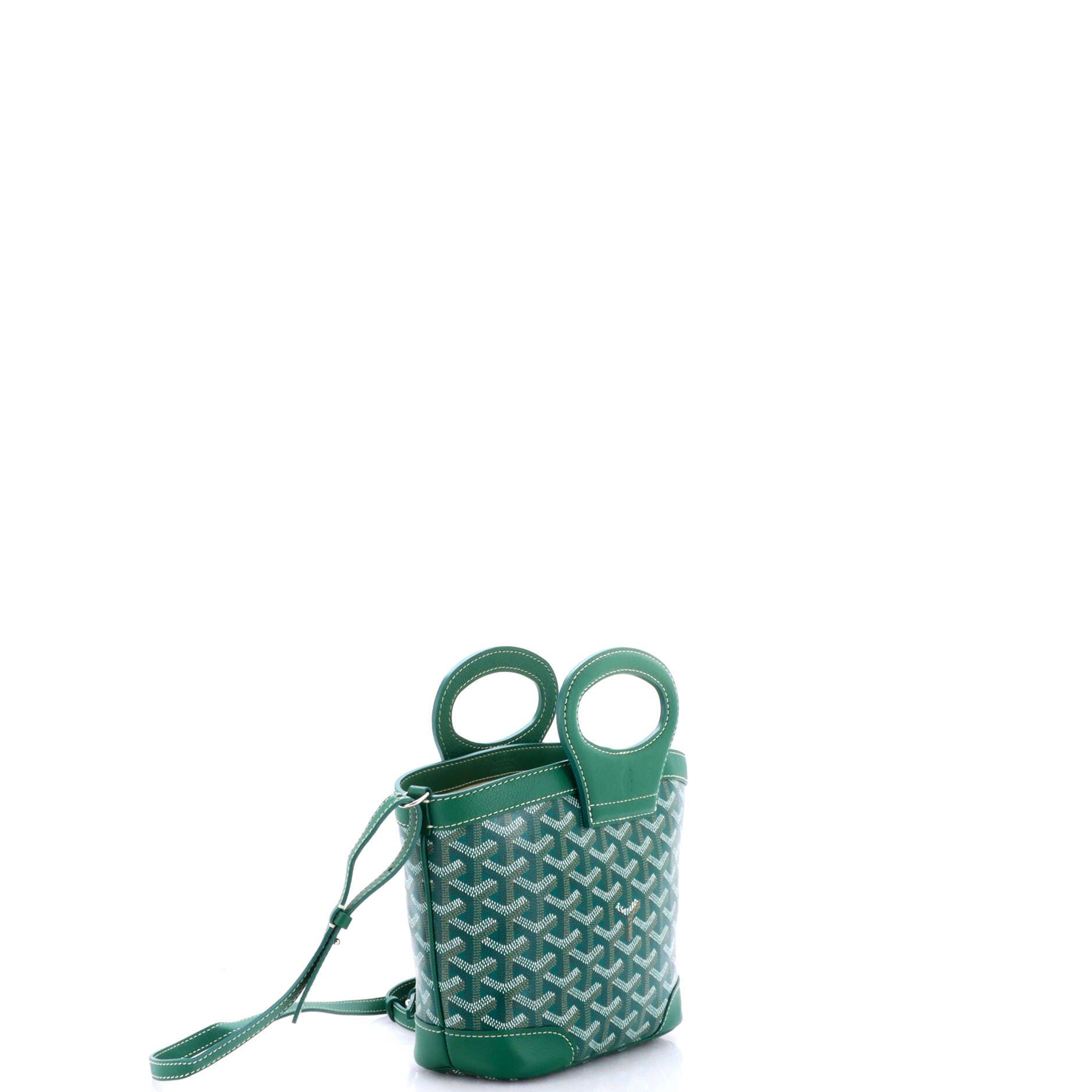 Beluga Bag Coated Canvas Mini, Alternate, color, Green