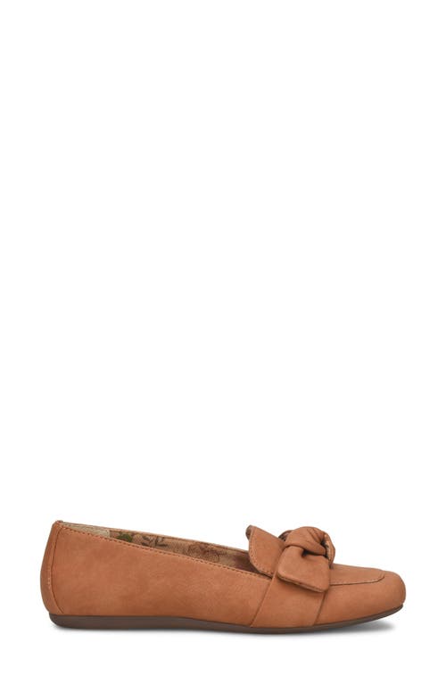 B O C By Børn Paisley Bow Flat In Tan Nubuck