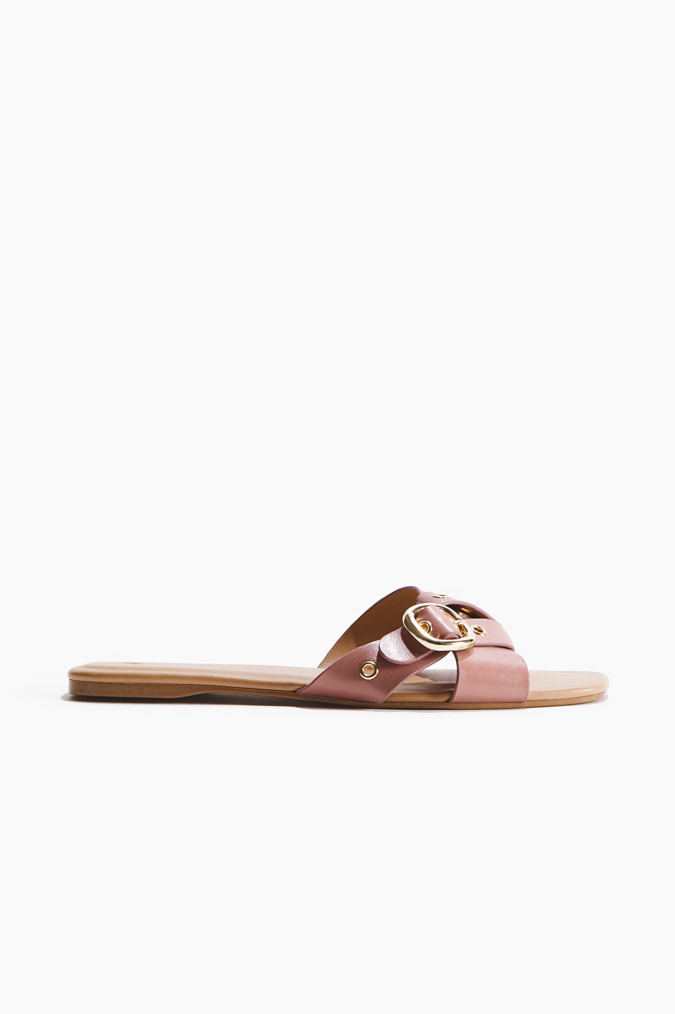 H&M Sandals, Alternate, color, Dusty Pink