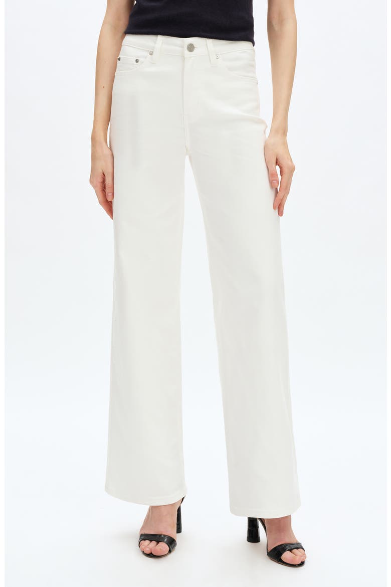Maeve Straight Leg Jeans, Main, color, WHITE