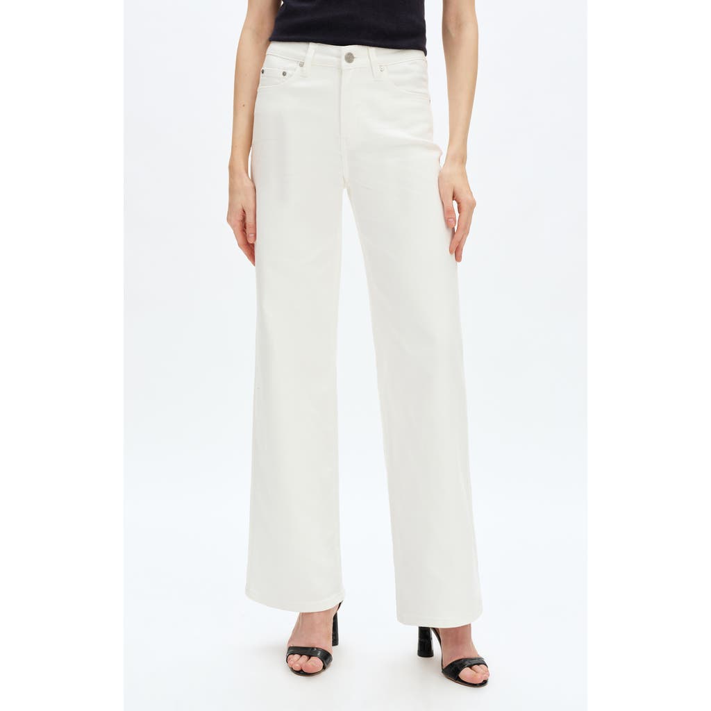 Bayeas Maeve Straight Leg Jeans in White at Nordstrom, Size 28