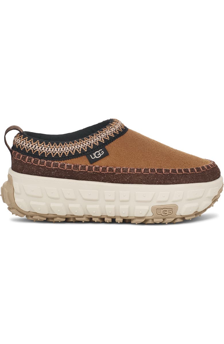 UGG<sup>®</sup> Venture Daze Platform Indoor/Outdoor Slip-On Shoe, Alternate, color, Chestnut/Ceramic