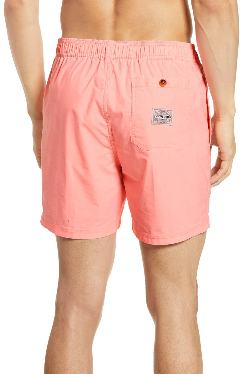 Party Pants Port Elastic Solid Swim Trunks, Alternate, color,