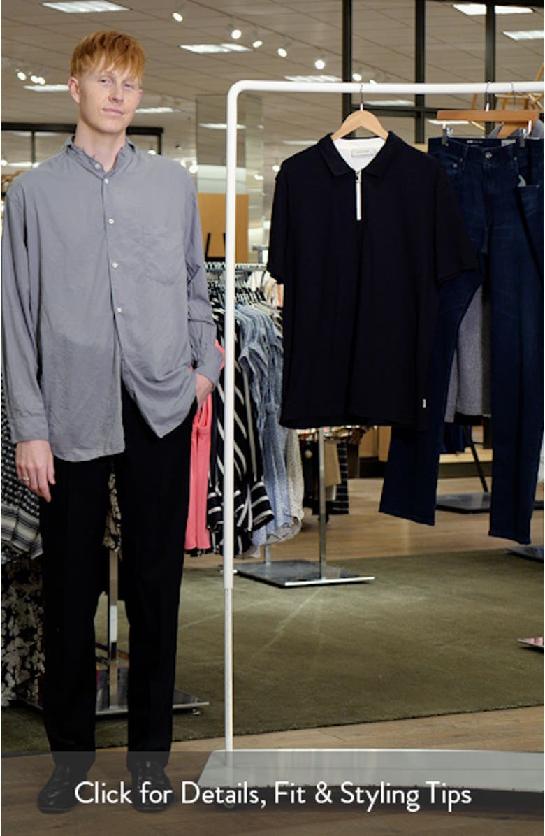 Quarter Zip Polo, sales video thumbnail