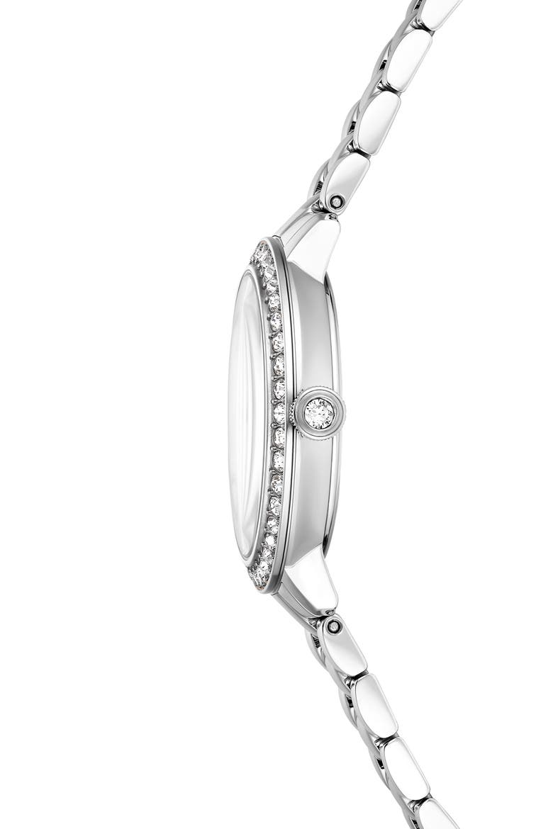 Matrix Bracelet Watch, 30mm, Alternate, color, SILVER