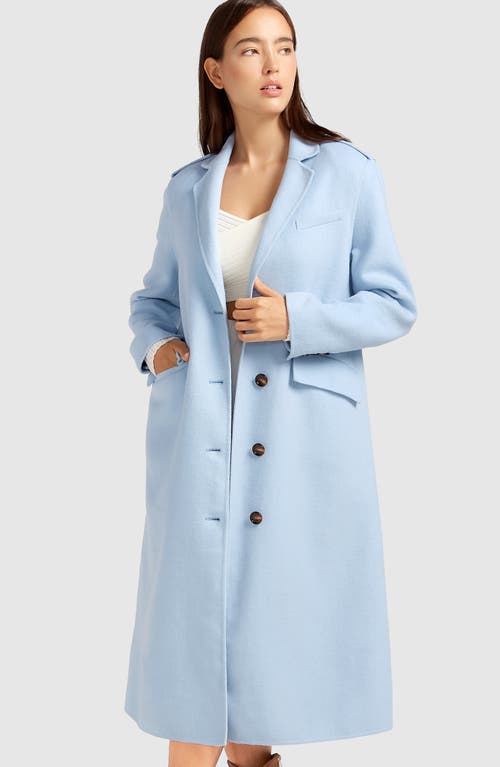 Belle & Bloom Tainted Love Wool Blend Longline Coat In Multi