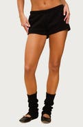 EDIKTED Bronte Fleece Sweat Shorts