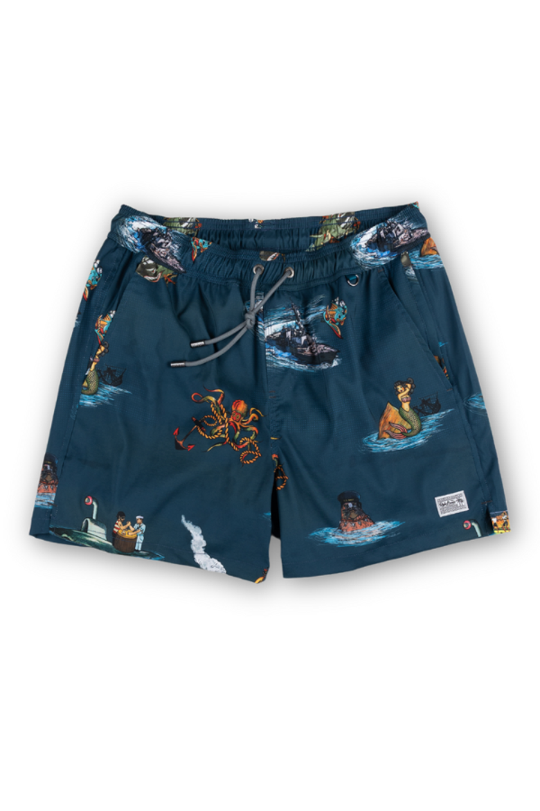 Sailor Stories - Stretch Swimsuit, Main, color, Navy