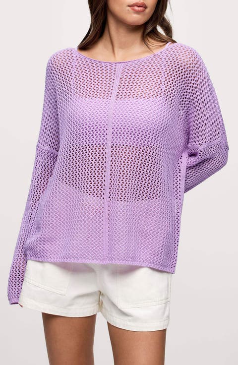 Summer Breeze Open Stitch Sweater