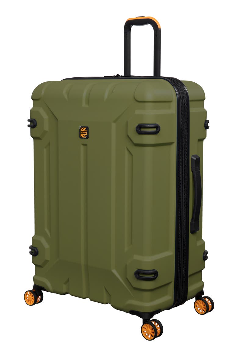 Shielding Hardside Spinner Carry-On, Alternate, color, SPHAGNUM