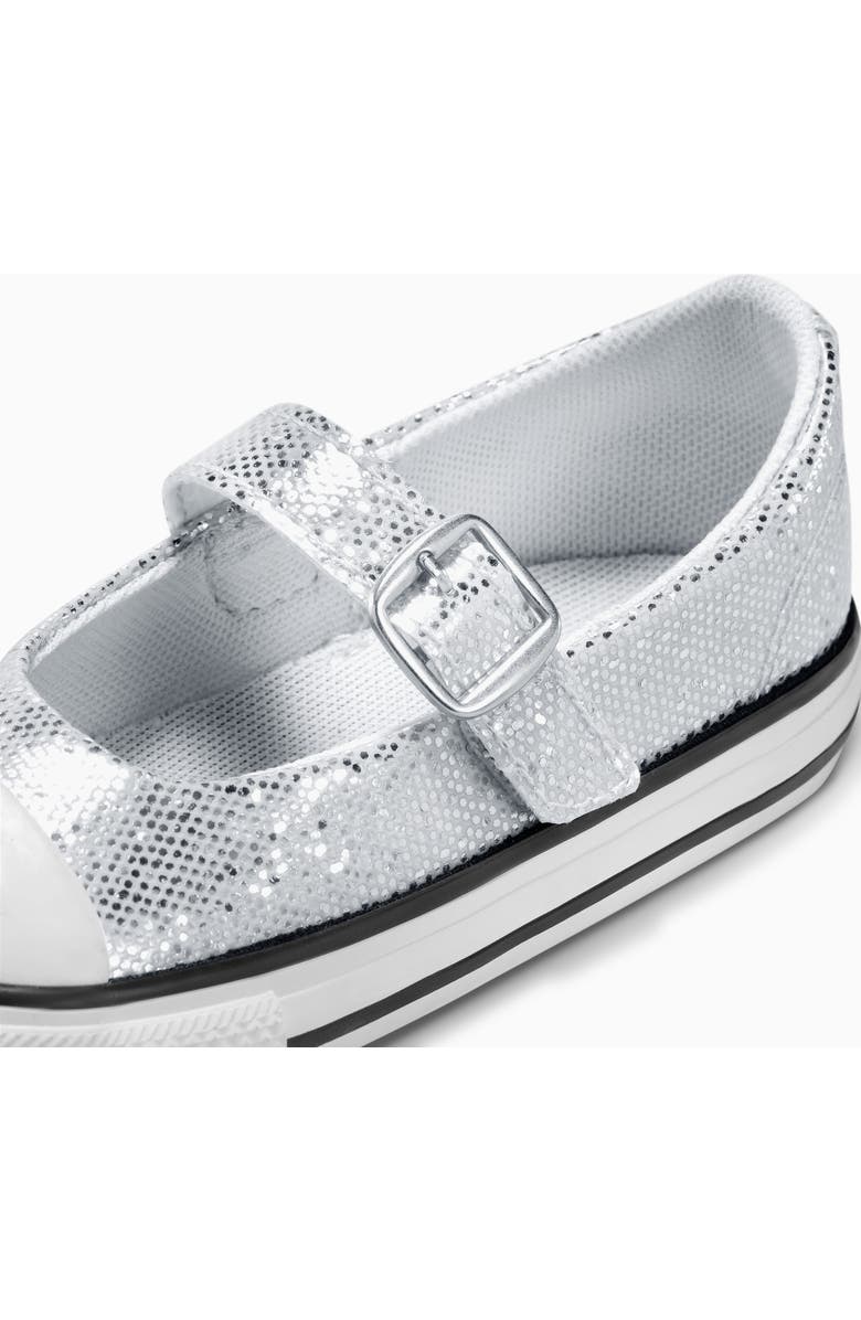 Converse Kids' Chuck Taylor All Star Dainty Mary Jane Sneaker, Alternate, color, Barely Grey/ White/ Black