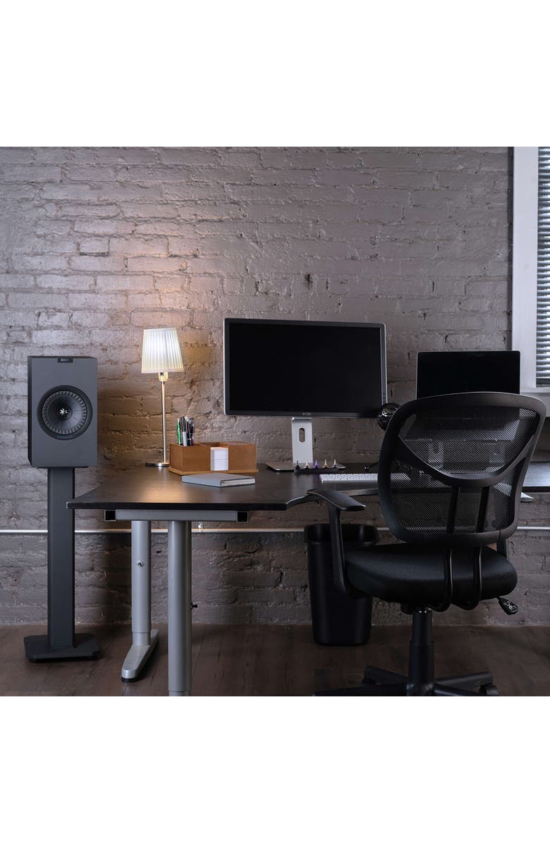 Kanto SX26 26" Tall Fillable Speaker Stands with Isolation Feet - Pair, Alternate, color, Black