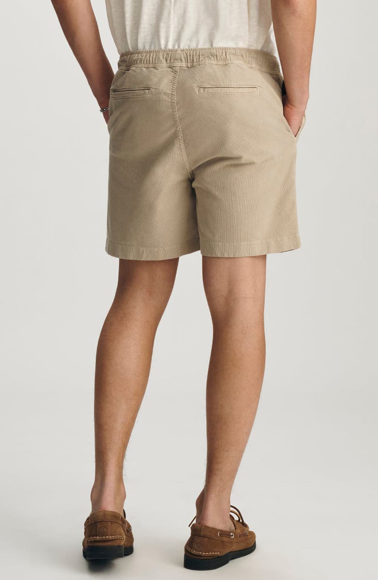 Mavi Jeans Textured Drawstring Shorts, Alternate, color, 