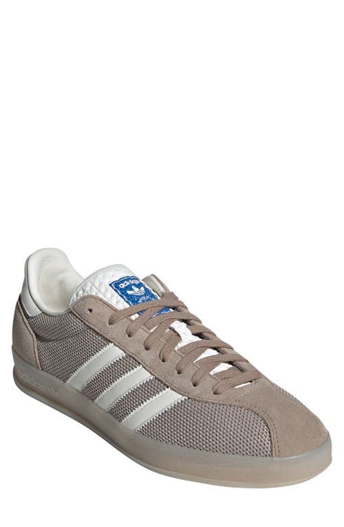 Adidas Originals Sneaker Gazelle Indoor Pro Charcoal In Chalky Brown/white/vapour Grey