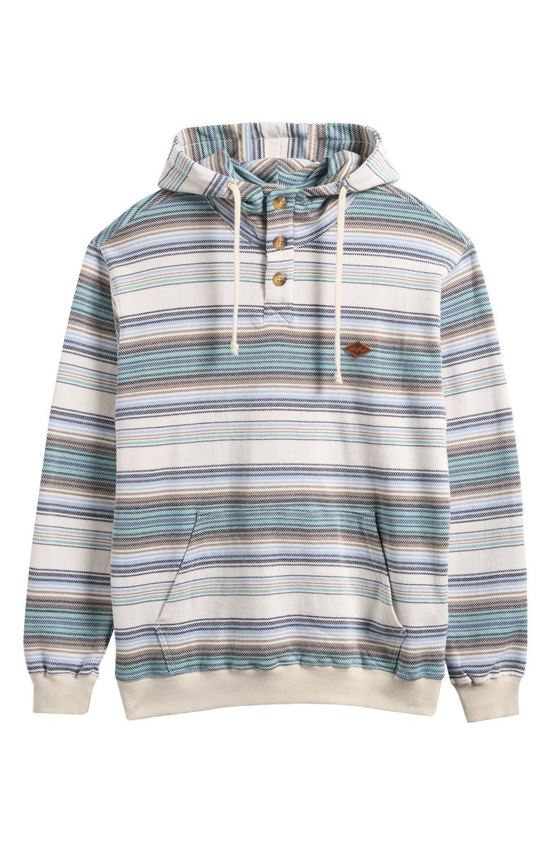 Billabong Rancho Stripe Polo Hoodie, Alternate, color, 