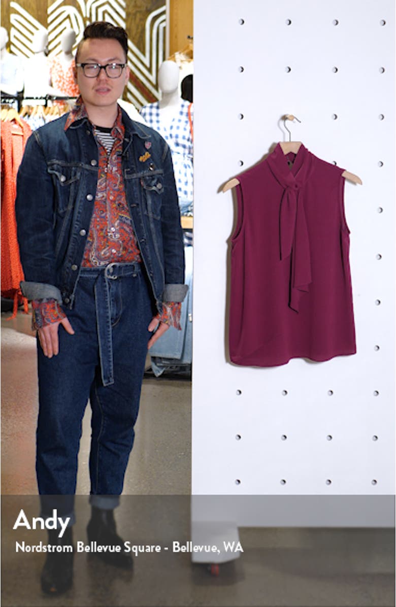 Tie Neck Blouse, sales video thumbnail