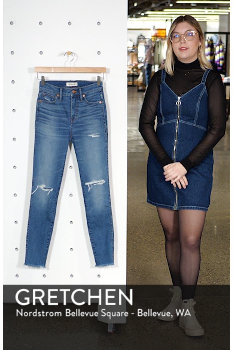 10-Inch High Rise Skinny Jeans video