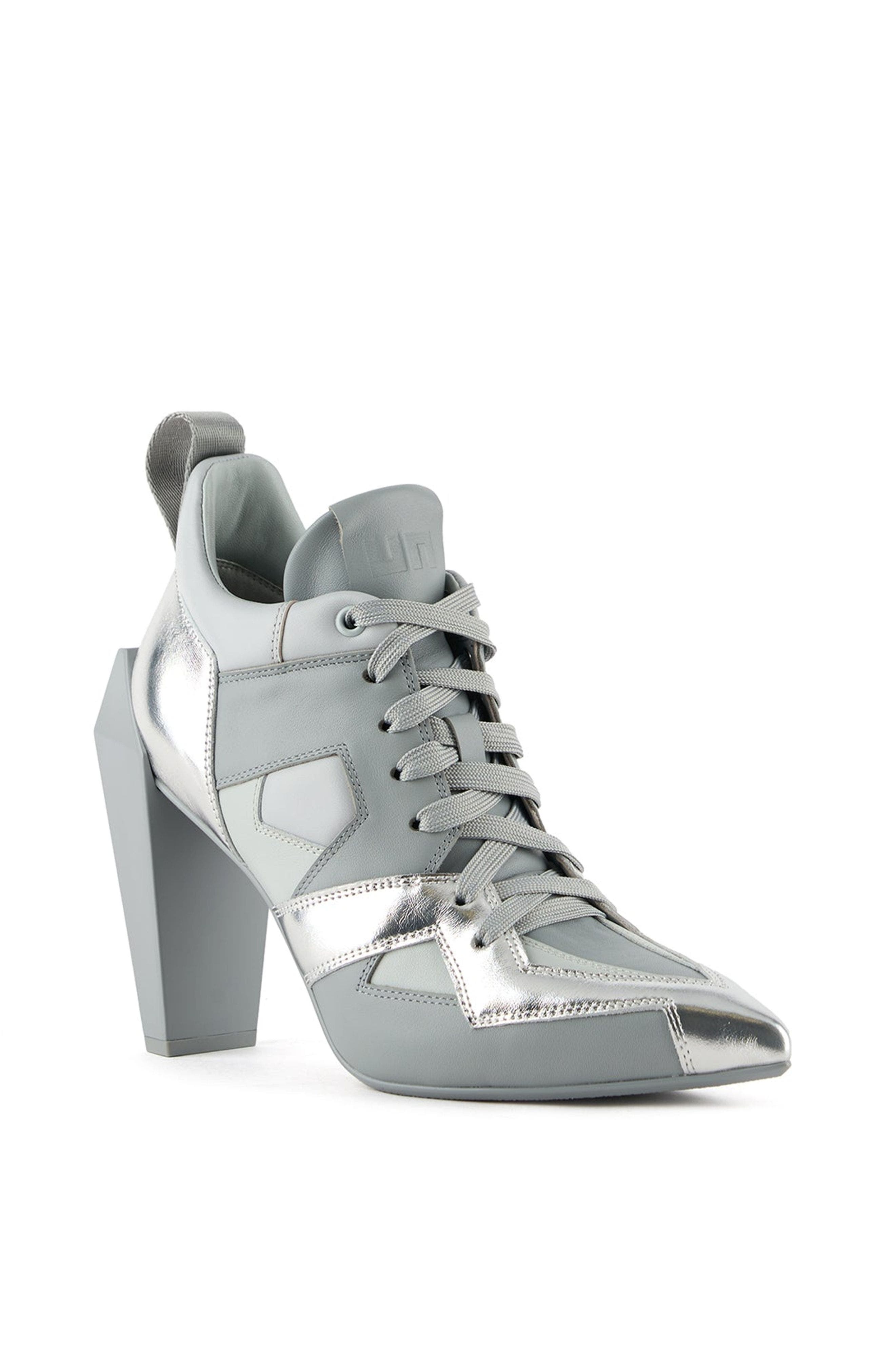 United Nude Gem Sneaker Hi, Alternate, color, Irony