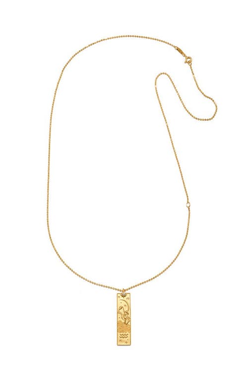 Satya Jewelry Story Of Zodiac Necklace In Blue