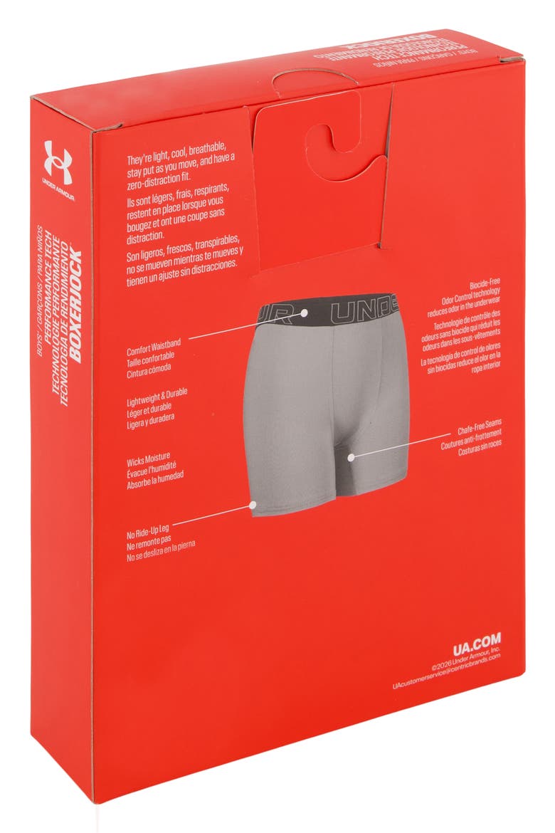 Assorted 3-Pack UA Performance Tech™ Boxer Briefs, Alternate, color, BLACK MULTI