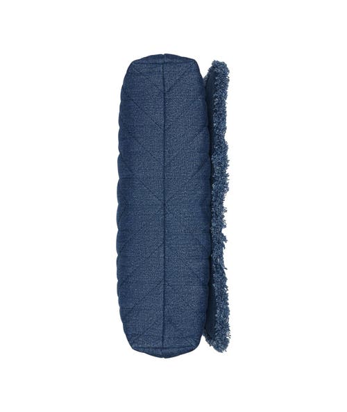 Shop Karl Lagerfeld Paris Lafayette Shoulder In Washed Denim