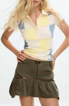 Desigual Patch Stretch Cotton Polo Shirt