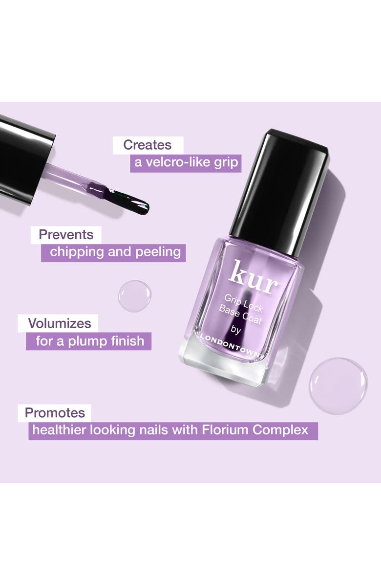 Londontown kur<sup
®</sup
 Grip Lock Base Coat Nail Polish, Alternate, color, 